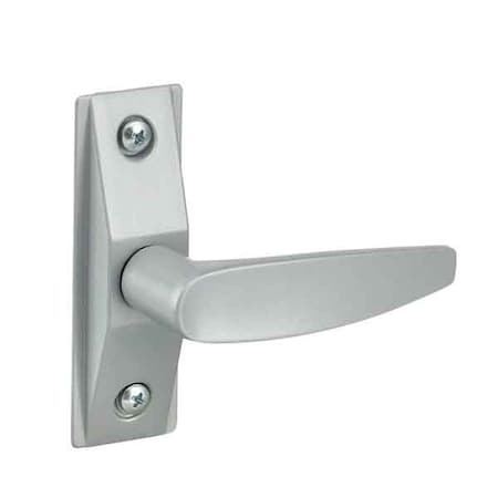 Adams Rite Flat Lever Trim without Return, ADA compliant design, For 1-3/4 In. to 2 In. Thick Door,  ADR-4560-501-130